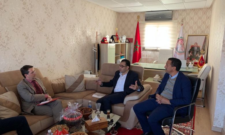 Visite spéciale du Consul Général de France à la Chambre de Commerce, d'Industrie et de services de Guelmim Oued Noun