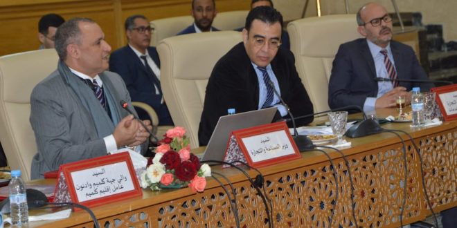 اللقاء التشاوري الجهوي لبلورة الاستراتيجية الصناعية بجهة كلميم واد نون